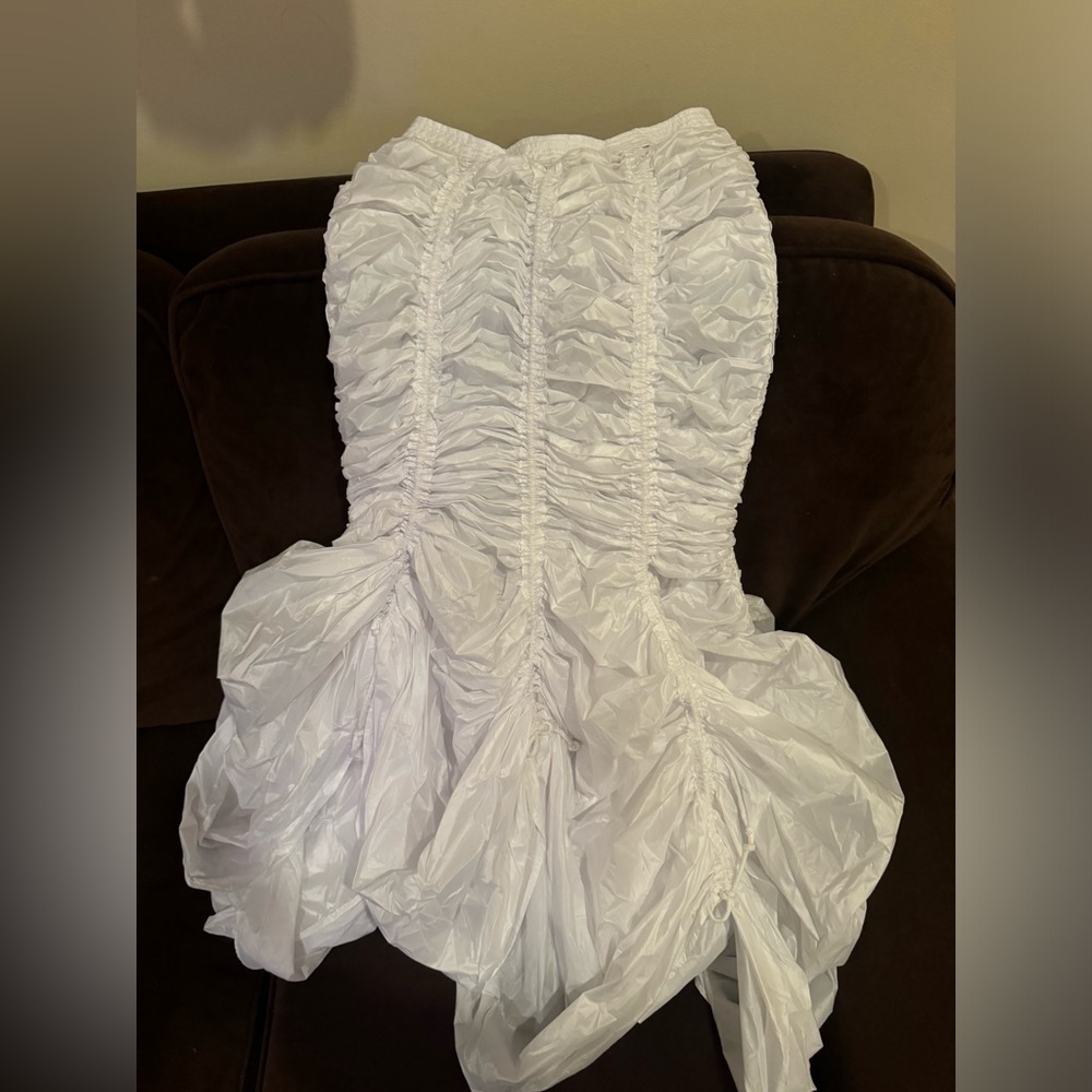 Norma Kamali Fishtail Parachute Skirt